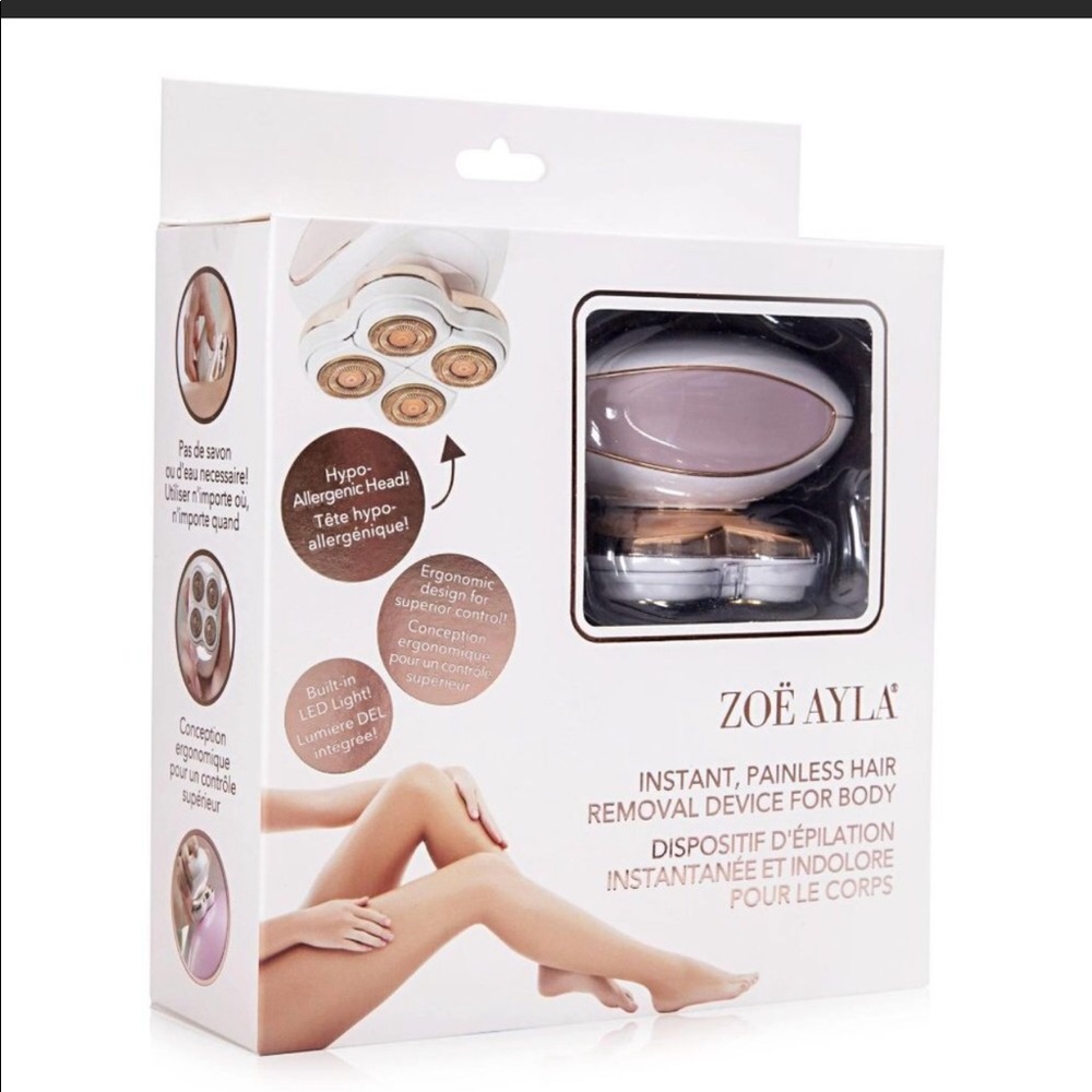 Zoë Ayla Hair Removal Device for body NIB
